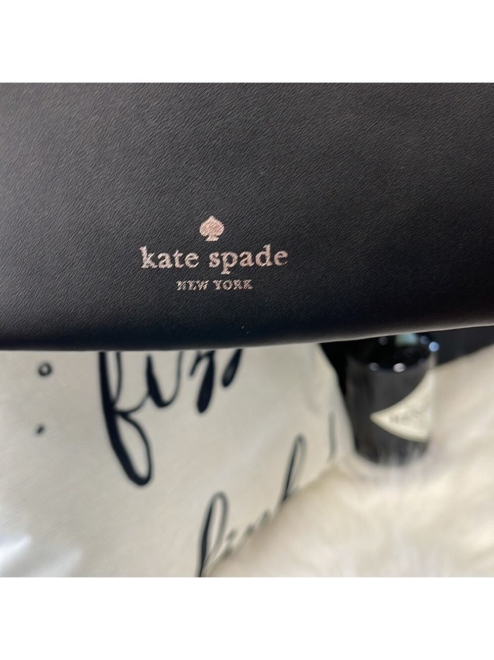 Kate Spade Pop Fizz Clink Clutch Bag Champagne Novelty Purse With Dust Bag - Picture 8 of 12